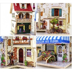 Puzzle 3D - Kwiaciarnia